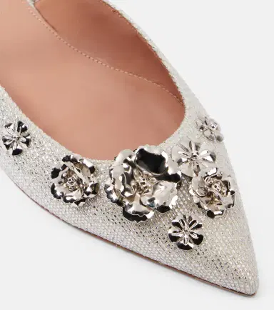 Aquazzura Bloom embellished ballet flats | Thumbnail 2 Aquazzura Bloom embellished ballet flats | Thumbnail 2