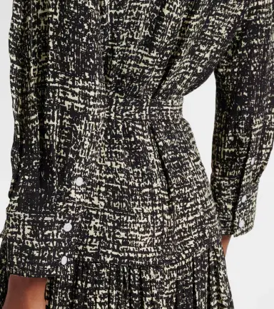 Proenza Schouler Harlow printed crêpe midi dress | Thumbnail 2 Proenza Schouler Harlow printed crêpe midi dress | Thumbnail 2