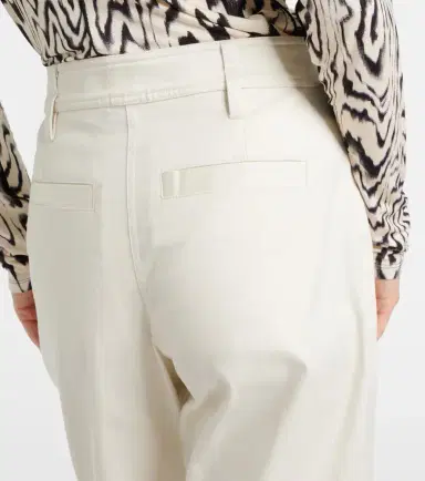 Proenza Schouler White Label Cait cotton-blend tapered pants | Thumbnail 6 Proenza Schouler White Label Cait cotton-blend tapered pants | Thumbnail 6