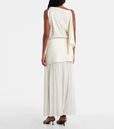 Proenza Schouler Paige pleated crêpe chiffon maxi skirt | Thumbnail 5 Proenza Schouler Paige pleated crêpe chiffon maxi skirt | Thumbnail 5