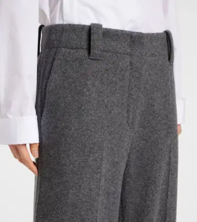 Proenza Schouler Violet mid-rise wide-leg pants | Thumbnail 3 Proenza Schouler Violet mid-rise wide-leg pants | Thumbnail 3