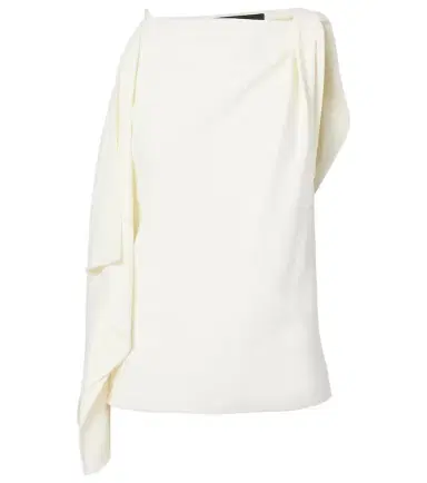 Proenza Schouler Alyssa draped crêpe top | Thumbnail 1 Proenza Schouler Alyssa draped crêpe top | Thumbnail 1