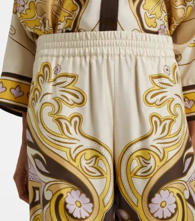 La DoubleJ Spells Placée printed silk twill palazzo pants | Thumbnail 2 La DoubleJ Spells Placée printed silk twill palazzo pants | Thumbnail 2