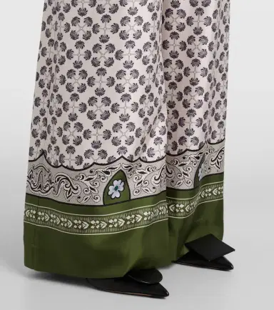 La DoubleJ Printed silk twill palazzo pants | Thumbnail 5 La DoubleJ Printed silk twill palazzo pants | Thumbnail 5