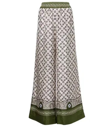 La DoubleJ Printed silk twill palazzo pants | Thumbnail 1 La DoubleJ Printed silk twill palazzo pants | Thumbnail 1