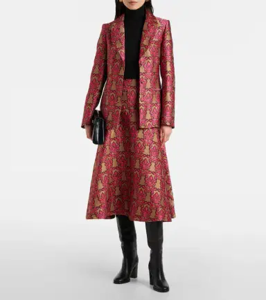 La DoubleJ 24/7 cotton jacquard blazer | Thumbnail 2 La DoubleJ 24/7 cotton jacquard blazer | Thumbnail 2