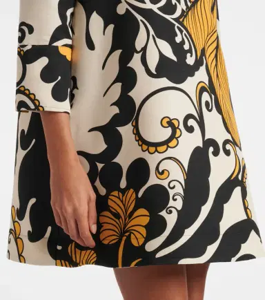 La DoubleJ Artemis floral wool-blend minidress | Thumbnail 2 La DoubleJ Artemis floral wool-blend minidress | Thumbnail 2