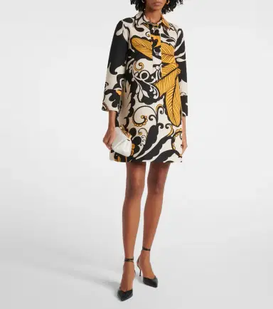 La DoubleJ Artemis floral wool-blend minidress | Thumbnail 5 La DoubleJ Artemis floral wool-blend minidress | Thumbnail 5