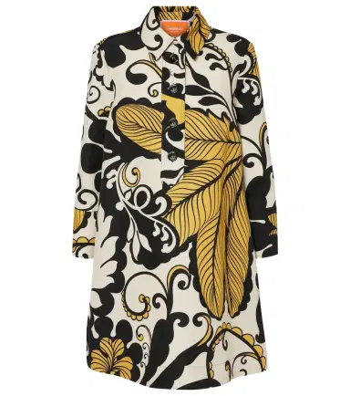 La DoubleJ Artemis floral wool-blend minidress | Thumbnail 1 La DoubleJ Artemis floral wool-blend minidress | Thumbnail 1