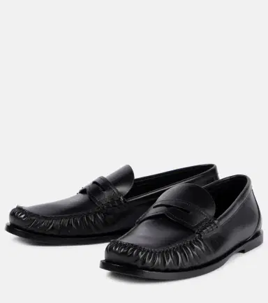 Saint Laurent Laurent leather penny loafers | Thumbnail 3 Saint Laurent Laurent leather penny loafers | Thumbnail 3