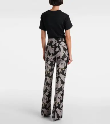 La DoubleJ Saturday Night jacquard bootcut pants | Thumbnail 4 La DoubleJ Saturday Night jacquard bootcut pants | Thumbnail 4