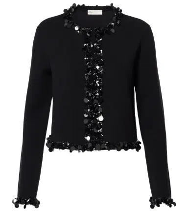 Tory Burch Kendra sequined wool and cashmere cardigan | Thumbnail 1 Tory Burch Kendra sequined wool and cashmere cardigan | Thumbnail 1