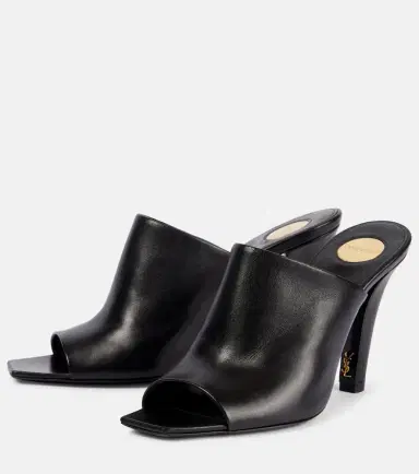 Saint Laurent Jill 95 leather mules | Thumbnail 2 Saint Laurent Jill 95 leather mules | Thumbnail 2