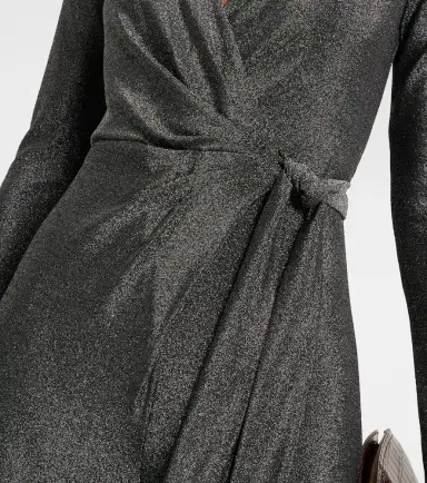 Diane von Furstenberg Cosima Two lamé jumpsuit | Thumbnail 4 Diane von Furstenberg Cosima Two lamé jumpsuit | Thumbnail 4