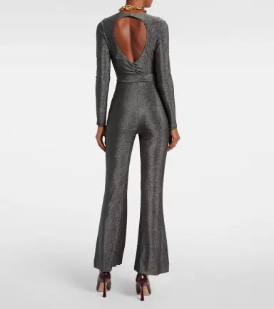 Diane von Furstenberg Cosima Two lamé jumpsuit | Thumbnail 6 Diane von Furstenberg Cosima Two lamé jumpsuit | Thumbnail 6