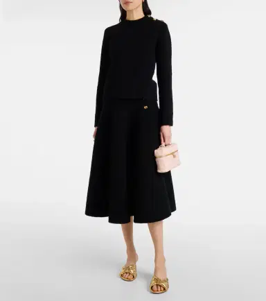 Bottega Veneta Wool midi skirt | Thumbnail 2 Bottega Veneta Wool midi skirt | Thumbnail 2