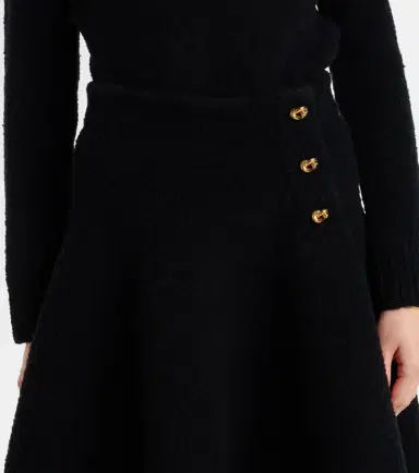 Bottega Veneta Wool midi skirt | Thumbnail 4 Bottega Veneta Wool midi skirt | Thumbnail 4