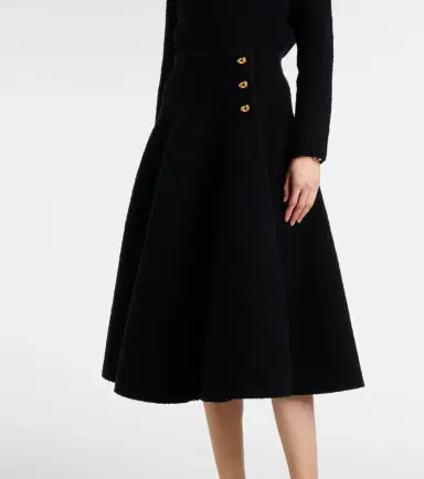 Bottega Veneta Wool midi skirt | Thumbnail 5 Bottega Veneta Wool midi skirt | Thumbnail 5
