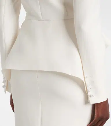 Roland Mouret Crêpe jacket | Thumbnail 5 Roland Mouret Crêpe jacket | Thumbnail 5