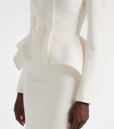 Roland Mouret Crêpe jacket | Thumbnail 6 Roland Mouret Crêpe jacket | Thumbnail 6