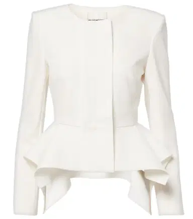 Roland Mouret Crêpe jacket | Thumbnail 1 Roland Mouret Crêpe jacket | Thumbnail 1