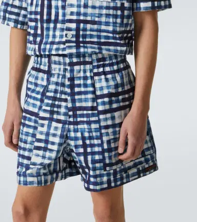 Bottega Veneta Gingham cotton Bermuda shorts | Thumbnail 5 Bottega Veneta Gingham cotton Bermuda shorts | Thumbnail 5