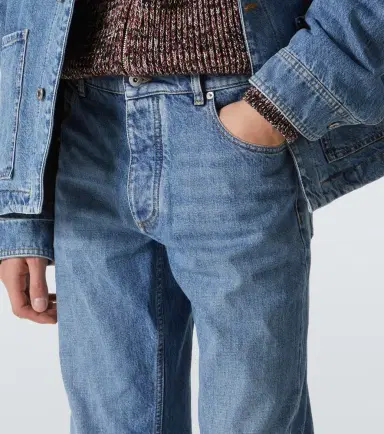 Bottega Veneta Mid-rise straight jeans | Thumbnail 4 Bottega Veneta Mid-rise straight jeans | Thumbnail 4