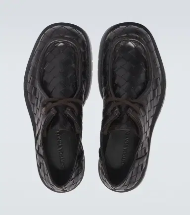 Bottega Veneta Haddock Intrecciato leather Derby shoes | Thumbnail 2 Bottega Veneta Haddock Intrecciato leather Derby shoes | Thumbnail 2