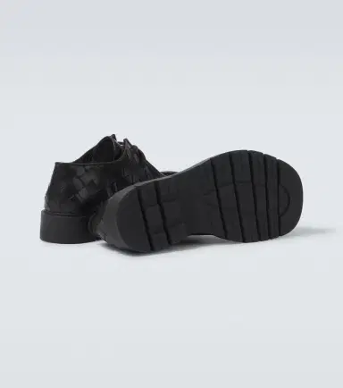 Bottega Veneta Haddock Intrecciato leather Derby shoes | Thumbnail 4 Bottega Veneta Haddock Intrecciato leather Derby shoes | Thumbnail 4