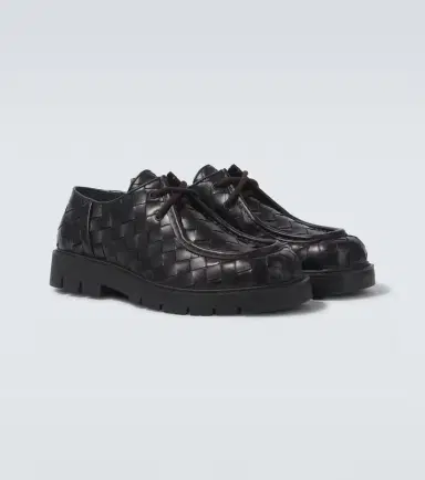 Bottega Veneta Haddock Intrecciato leather Derby shoes | Thumbnail 5 Bottega Veneta Haddock Intrecciato leather Derby shoes | Thumbnail 5