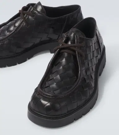 Bottega Veneta Haddock Intrecciato leather Derby shoes | Thumbnail 6 Bottega Veneta Haddock Intrecciato leather Derby shoes | Thumbnail 6