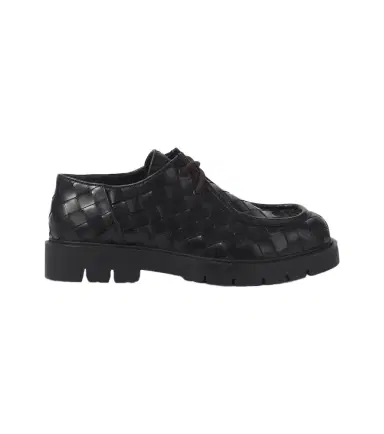 Bottega Veneta Haddock Intrecciato leather Derby shoes | Thumbnail 1 Bottega Veneta Haddock Intrecciato leather Derby shoes | Thumbnail 1