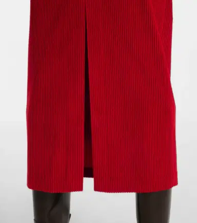 Brunello Cucinelli Cotton midi skirt | Thumbnail 3 Brunello Cucinelli Cotton midi skirt | Thumbnail 3
