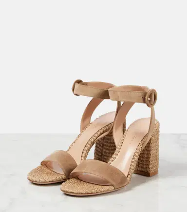 Gianvito Rossi 85 suede espadrille sandals | Thumbnail 2 Gianvito Rossi 85 suede espadrille sandals | Thumbnail 2