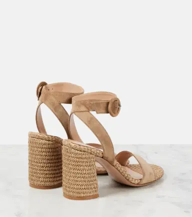 Gianvito Rossi 85 suede espadrille sandals | Thumbnail 3 Gianvito Rossi 85 suede espadrille sandals | Thumbnail 3