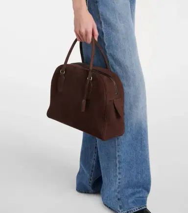 The Row India 12.00 suede tote bag | Thumbnail 5 The Row India 12.00 suede tote bag | Thumbnail 5