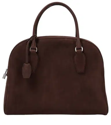 The Row India 12.00 suede tote bag | Thumbnail 1 The Row India 12.00 suede tote bag | Thumbnail 1