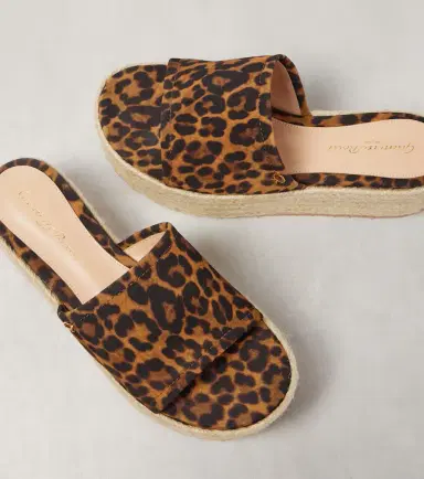 Gianvito Rossi Leopard-print suede espadrille slides | Thumbnail 5 Gianvito Rossi Leopard-print suede espadrille slides | Thumbnail 5