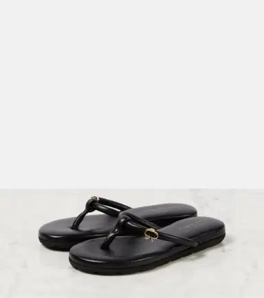 Gianvito Rossi Juno leather thong sandals | Thumbnail 4 Gianvito Rossi Juno leather thong sandals | Thumbnail 4