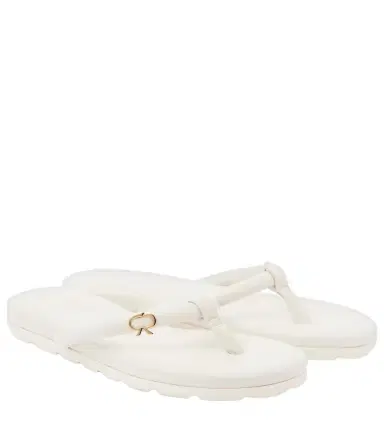Gianvito Rossi Juno leather thong sandals | Thumbnail 1 Gianvito Rossi Juno leather thong sandals | Thumbnail 1