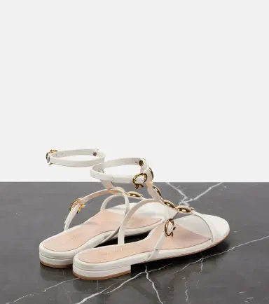 Gianvito Rossi Embellished leather sandals | Thumbnail 3 Gianvito Rossi Embellished leather sandals | Thumbnail 3