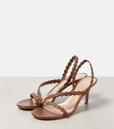 Gianvito Rossi 70 leather sandals | Thumbnail 3 Gianvito Rossi 70 leather sandals | Thumbnail 3