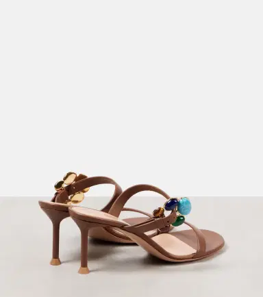 Gianvito Rossi 70 buckle-detail leather mules | Thumbnail 2 Gianvito Rossi 70 buckle-detail leather mules | Thumbnail 2