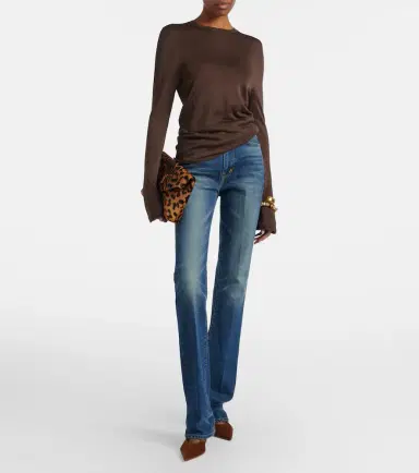 Gianvito Rossi Robbie 55 suede slingback pumps | Thumbnail 5 Gianvito Rossi Robbie 55 suede slingback pumps | Thumbnail 5