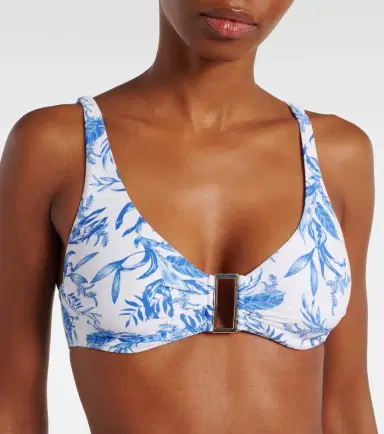 Melissa Odabash Bel Air printed bikini top | Thumbnail 3 Melissa Odabash Bel Air printed bikini top | Thumbnail 3