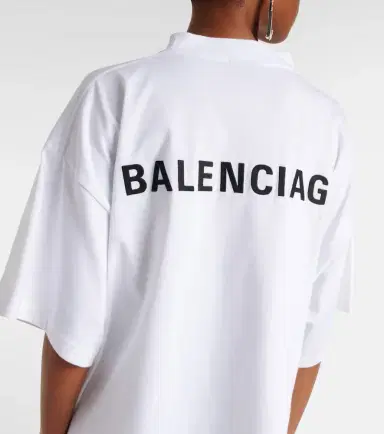 Balenciaga Printed cotton jersey T-shirt | Thumbnail 4 Balenciaga Printed cotton jersey T-shirt | Thumbnail 4