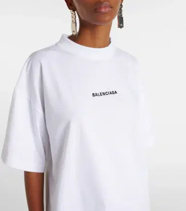 Balenciaga Printed cotton jersey T-shirt | Thumbnail 5 Balenciaga Printed cotton jersey T-shirt | Thumbnail 5