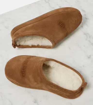 Balenciaga Alaska suede slippers | Thumbnail 2 Balenciaga Alaska suede slippers | Thumbnail 2