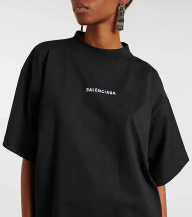 Balenciaga Printed cotton jersey T-shirt | Thumbnail 2 Balenciaga Printed cotton jersey T-shirt | Thumbnail 2