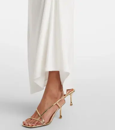SIR Dorian ruched linen-blend maxi skirt | Thumbnail 4 SIR Dorian ruched linen-blend maxi skirt | Thumbnail 4